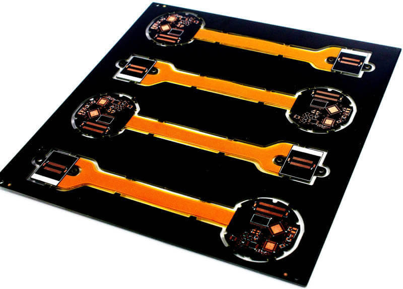 4-layers black solder R-FPCB